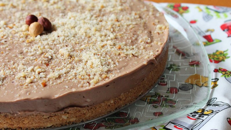 Menu de Natal: cheesecake de creme de avelã